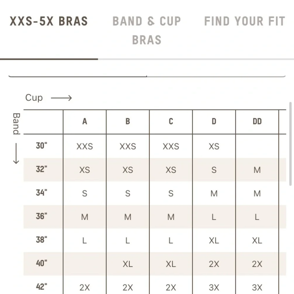 (A9) Skims ADAPTIVE FITS EVERYBODY‎ TRIANGLE BRALETTE, Color: Clay, Size XL, NWT - Picture 7 of 8